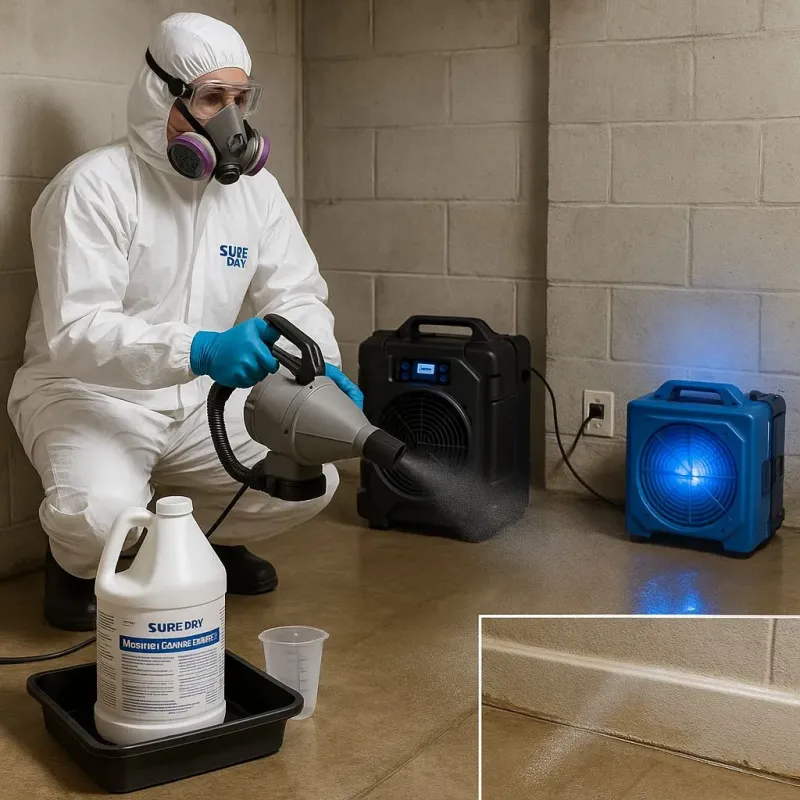 Sanitization and Odor Removal process in Wayne Heights, PA